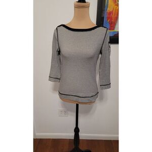 Lauren Ralph Lauren 3/4 sleeve Cotton Top